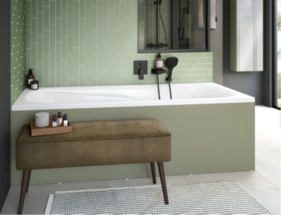 Salle de bain Inspiration vert olive mat 